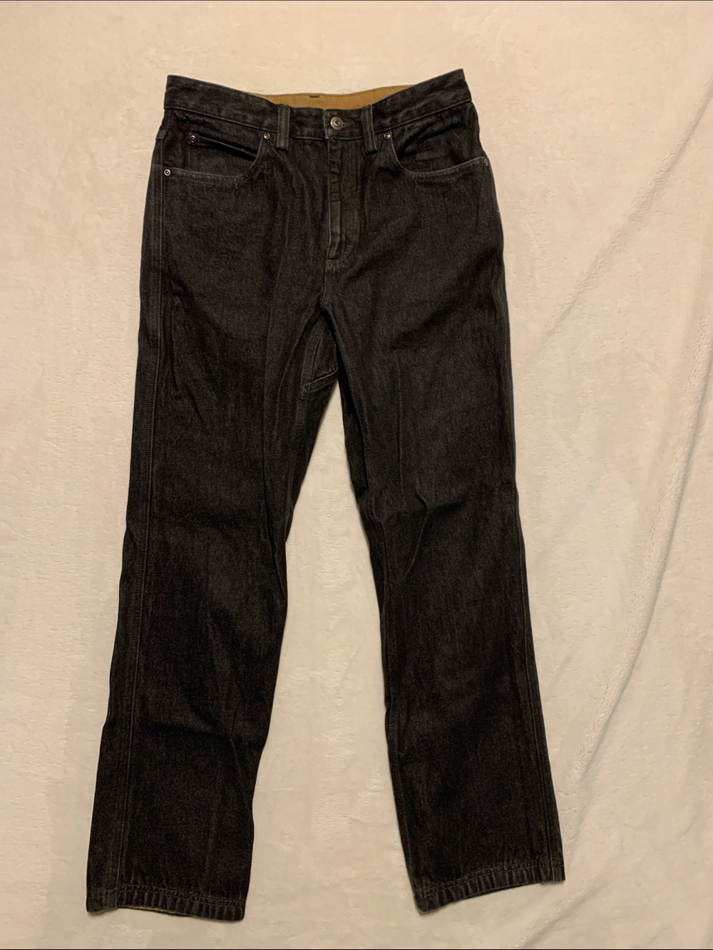 Duluth trading co men’s work canvas black jeans 32X32